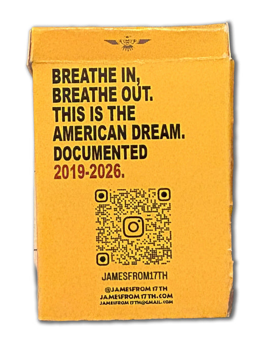Yellow Cigarette Box Photo Zine